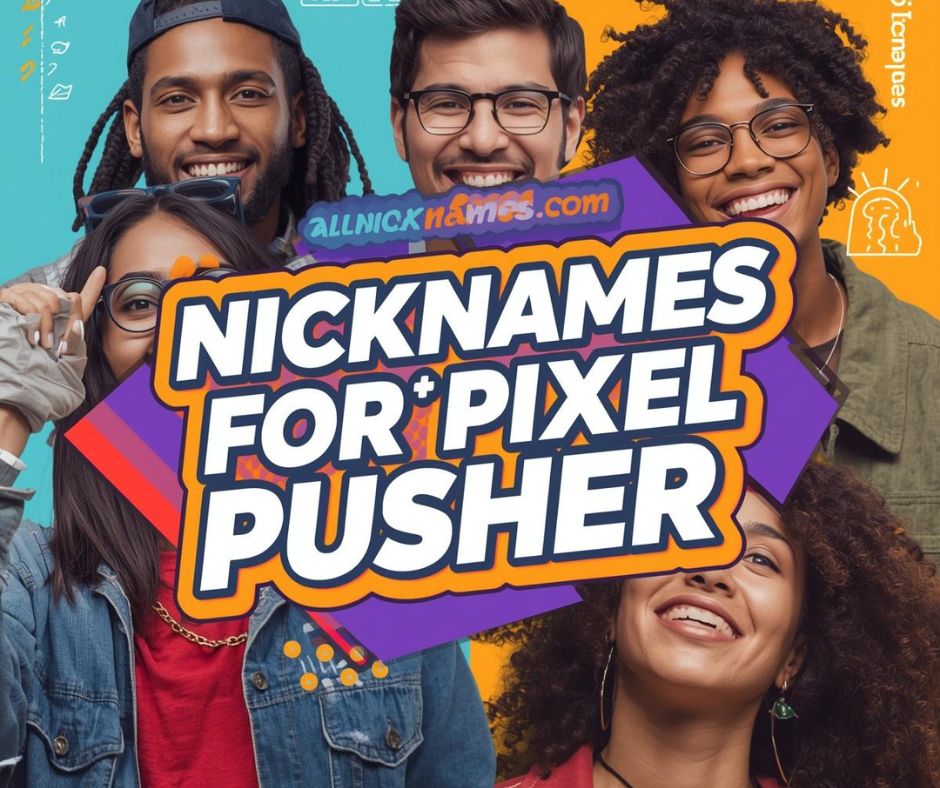 Nicknames for Pixel Pusher 
