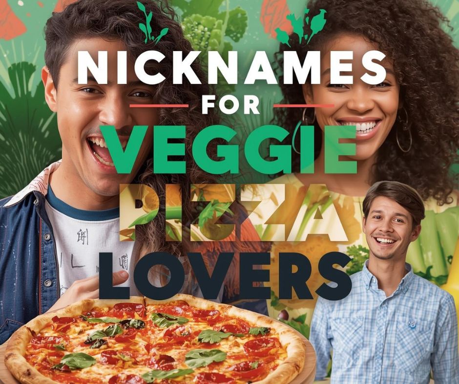 Nicknames for Veggie Pizza Lovers